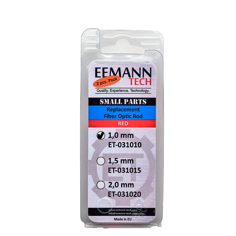 Eemann Tech Replacement fiber optic rod for firearm and archery sights - 2PCS./SET